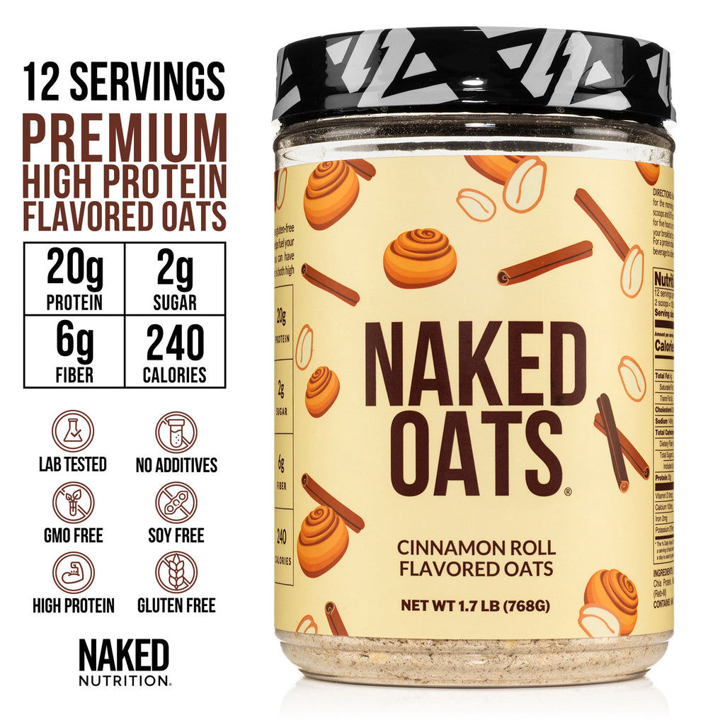 gluten free cinnamon protein oats