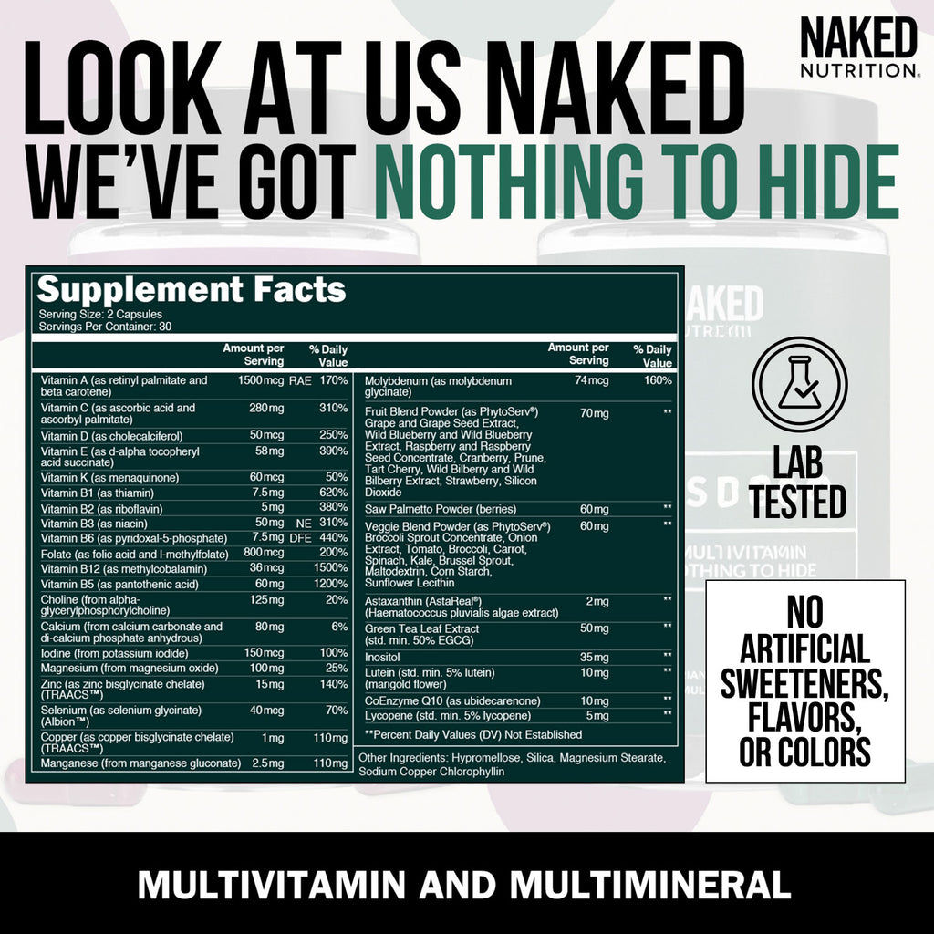 daily vitamins for men