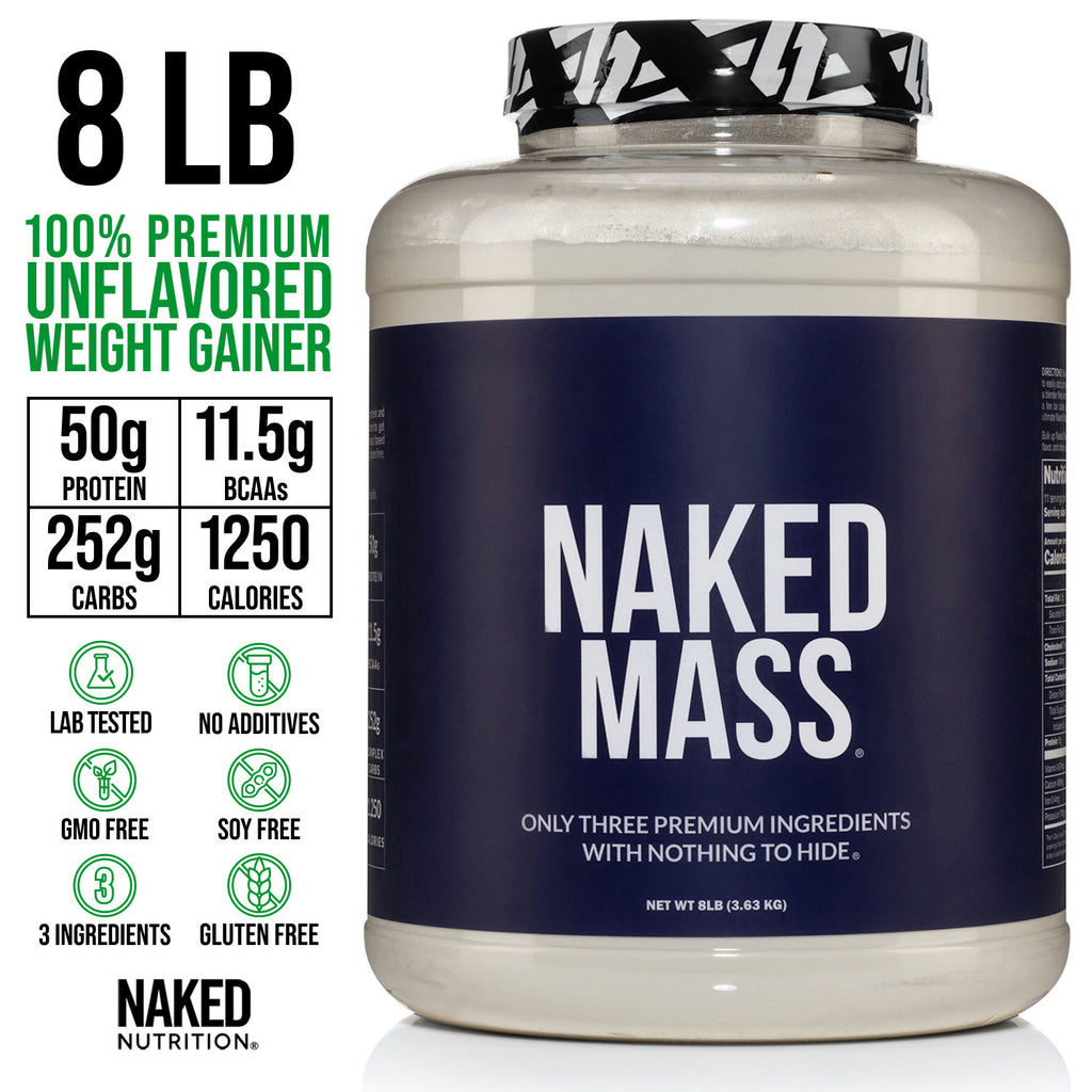 Mass Gainer Protein Supplement | Naked Mass - 8LB