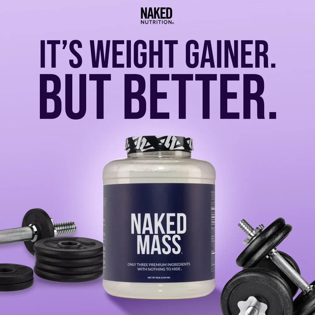 Mass Gainer Protein Supplement | Naked Mass - 8LB