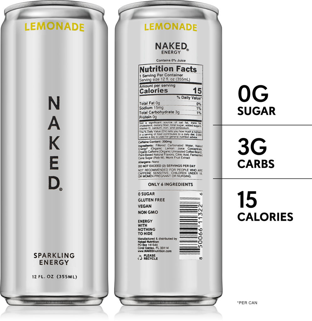 sugar free energy drinks