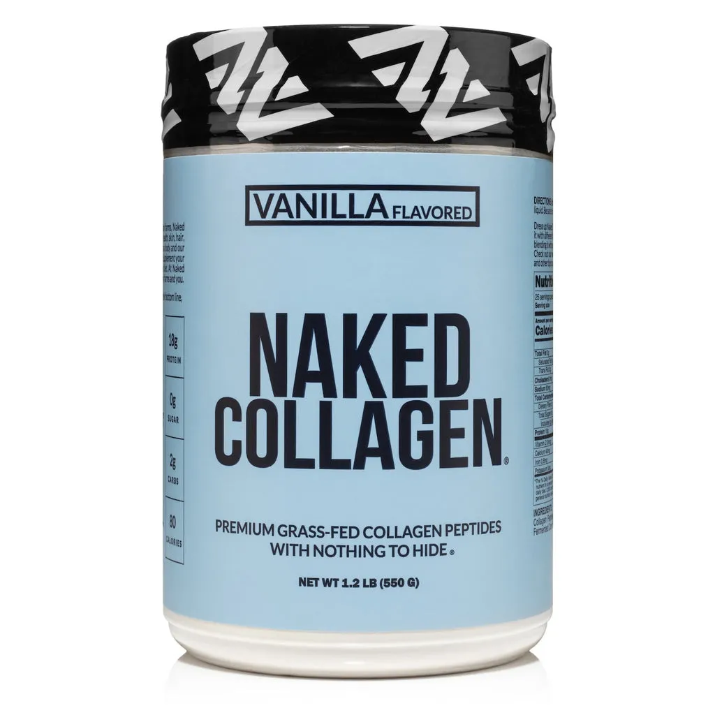Vanilla Collagen Peptides Powder | Naked Collagen - 1.2 LB