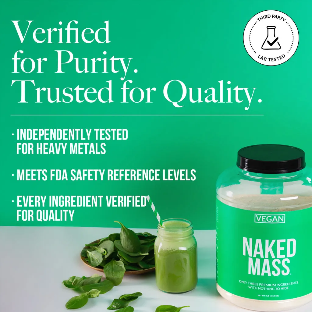 vegan mass protein heavy metals testing