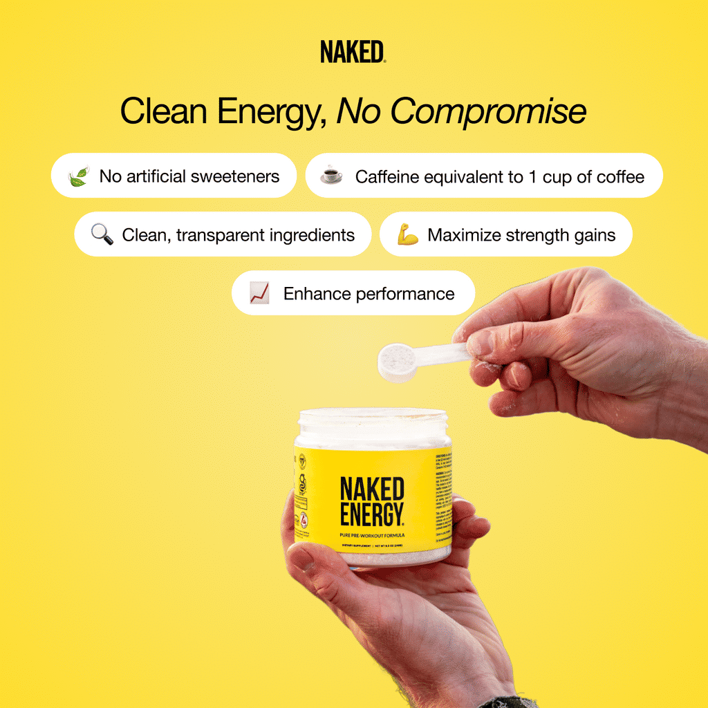 Pre Workout Supplement | Naked Energy - 50 Servings