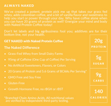 high protein iced coffee vanilla