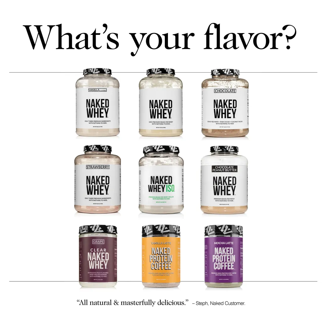 whey protein flavor